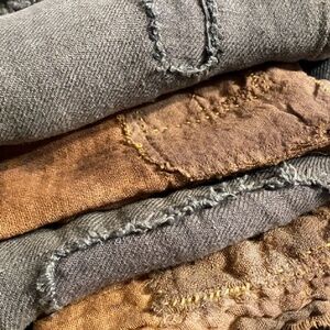 upcycled scrap scarf // teresa only